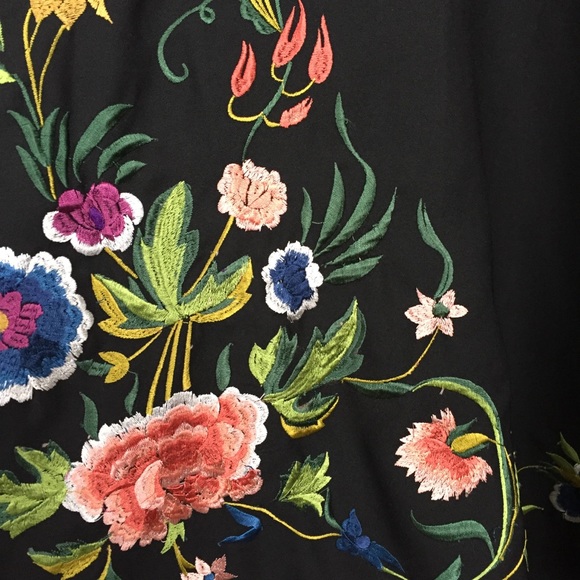 Tall Embroidered Skater Dress - Picture 7 of 8